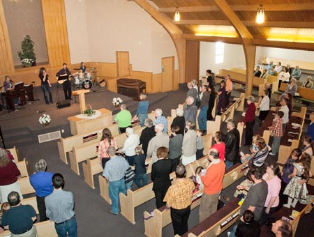 Linden Mennonite Brethren Church Sanctuary
